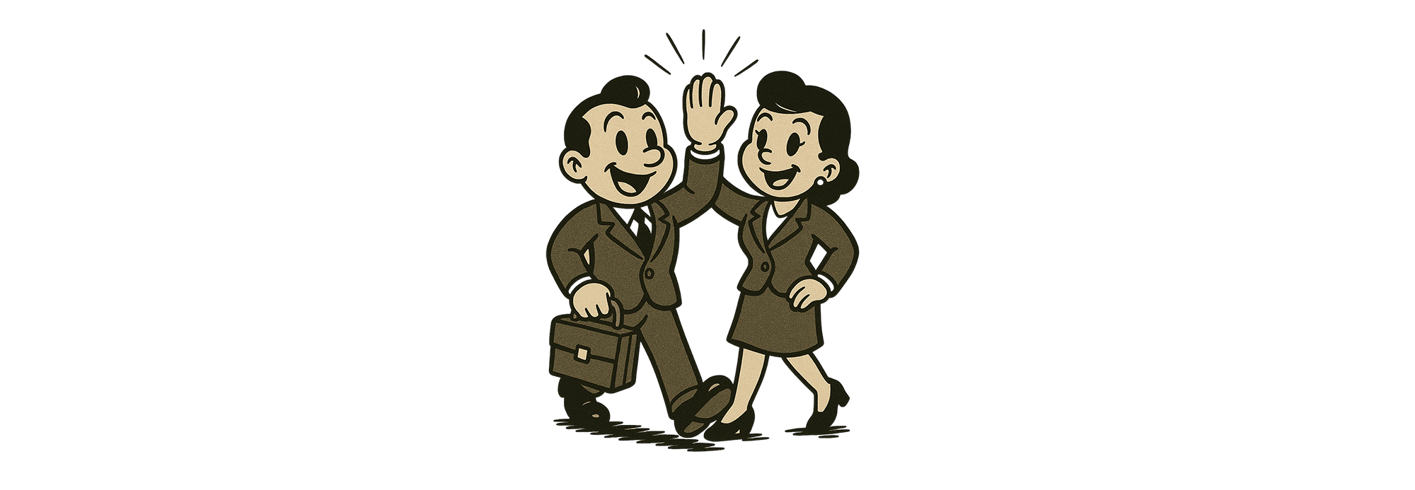high five